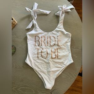 Show Me Your Mumu “Bride to Be” One-piece swimsuit